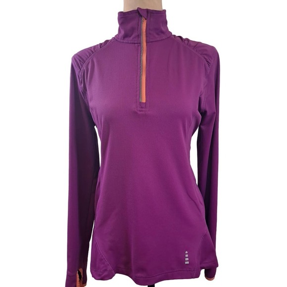Lands' End Jackets & Blazers - Land's End Purple Long Sleeve Pull Over Active Top Size M